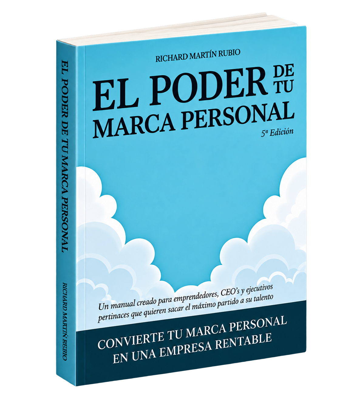 Portada de El Poder de tu Marca Personal, de Rubén Martín Rubio